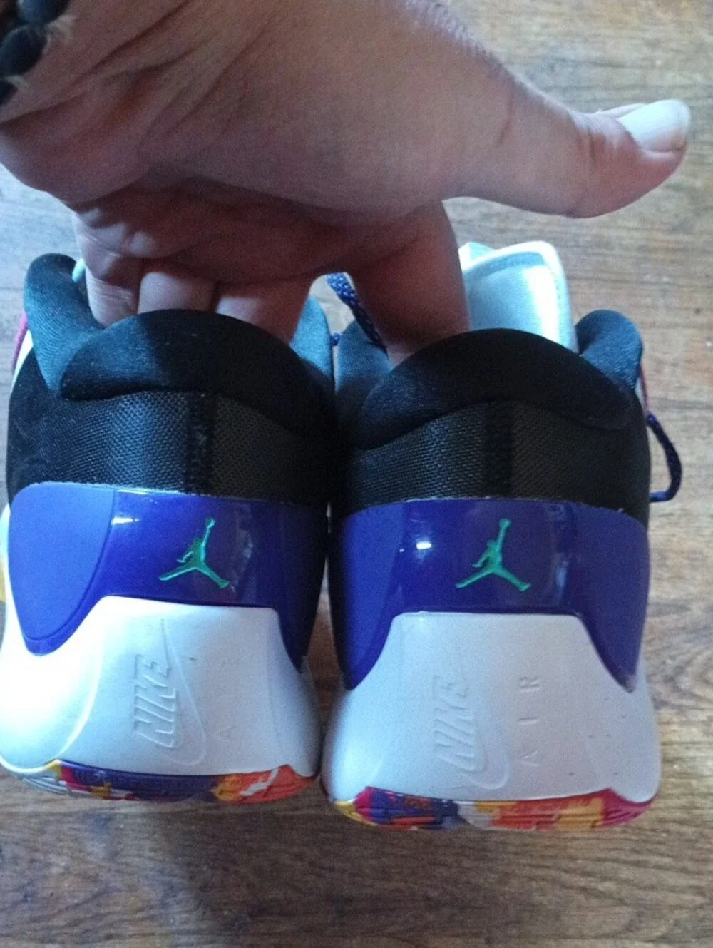 Jordan Zoom Seperate White Multi Shoes
